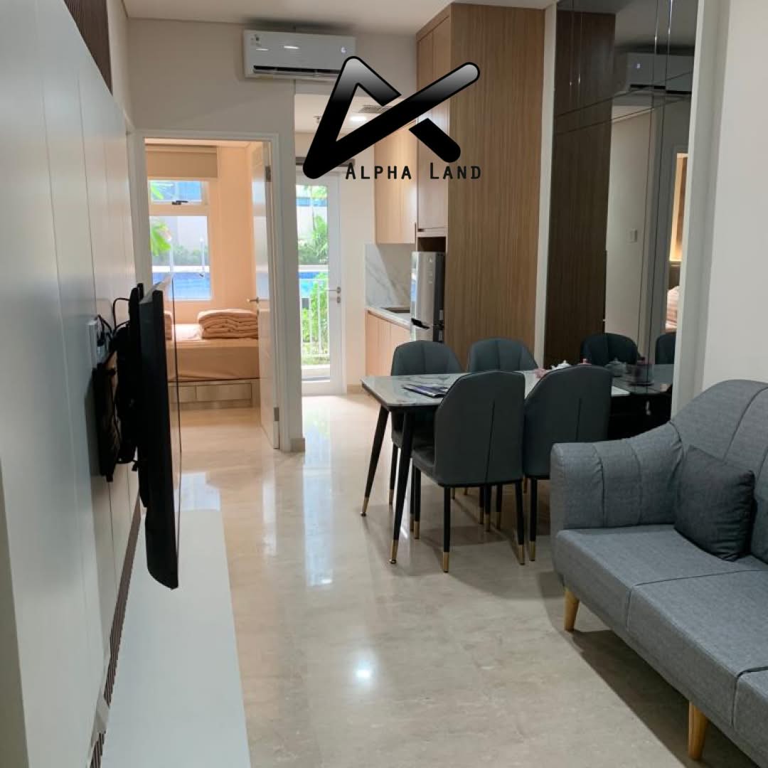  Disewa Apartment Podomoro Tower Lincoln Lantai 1 2BR 